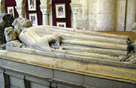 14th Century of King Athelstan in Malmesbury Abbey